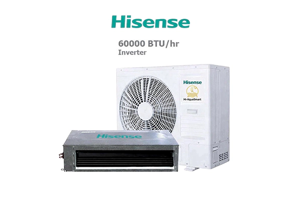 داکت اسپلیت اینورتر حاره‌ای 60000 هایسنس مدل HID-60F4