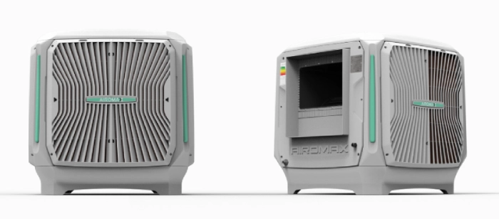 کولر آبی بغل زن ایرومکس