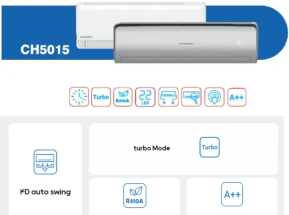 خرید کولر گازی 19000 هومکس دورثابت
