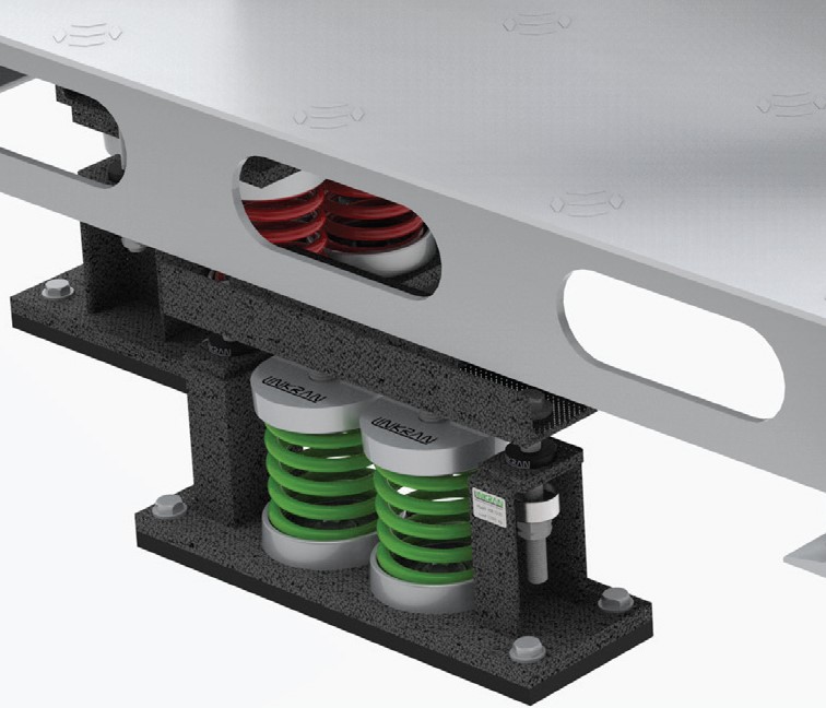 لرزه گیر فنری مهاردار لینکران مدل VSR.0200