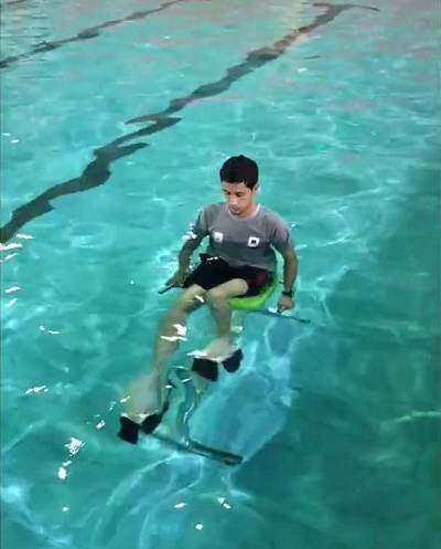 دوچرخه نشسته آبی هیدروجیم مدل HG011