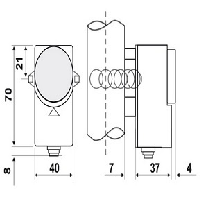 ترموستات جداری FANTINI مدل C01