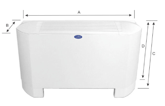 فن کویل زمینی دکوراتیو سرماآفرین مدل 42NZ43