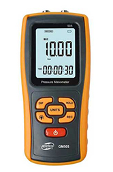 Benetech digital differential pressure gauge GM505