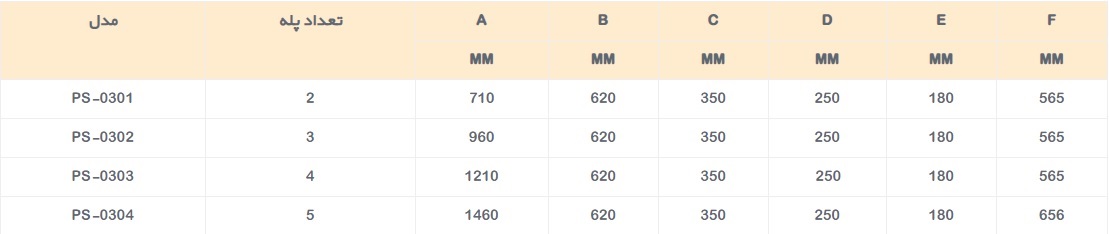 نردبان استخر آی ام ال مدل PS-0304