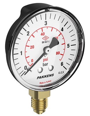 مانومتر پکنز عمودی خشک صفحه 6 سانت
