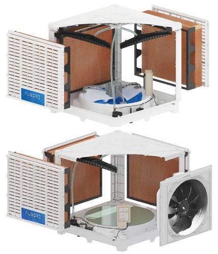 اجزای کولر آبی صنعتی