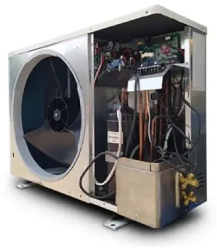 نمای داخلی کندانسور کولر گازی