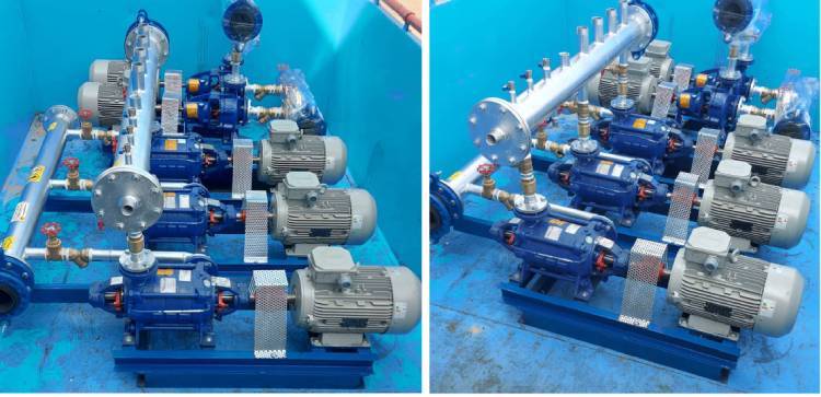 مضخة تقوية إمداد المياه، 3 خطوط،دماتجهيز