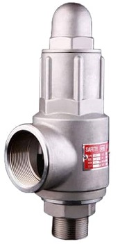 شیر اطمینان هایسک استیل ساده 20 بار "2