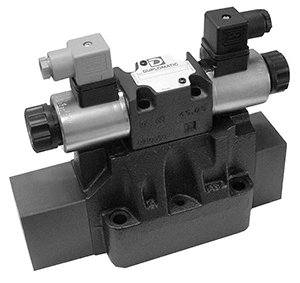 Hydraulic distributor valve with pilot