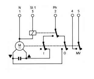 دیاگرام موتور دمپر هانیول - کانکترون LKS 120 04