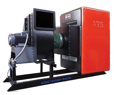 هیتر گازی کانالی صنعتی آذر تهویه