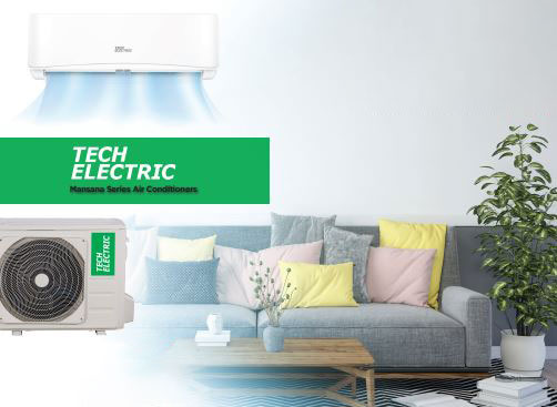 Tech Electric Split AC Unit Mansana 12HR
