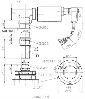 ابعاد فتوسل زیمنس مدل QRA53-E27