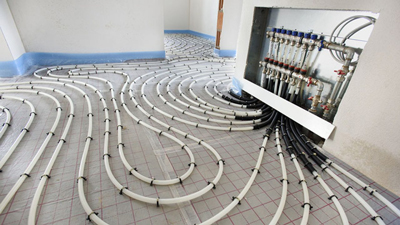 مراحل نصب گرمایش از کف