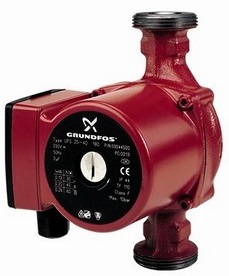 پمپ سيرکولاتور خطی گراندفوس مدل UPS25-40-180