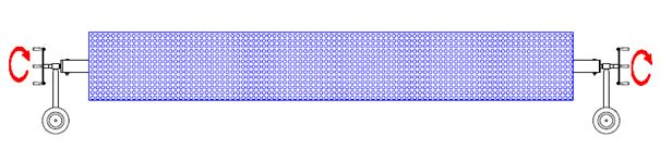 مدل چهارم دستگاه رولاپ کاور استخر آکوامارین