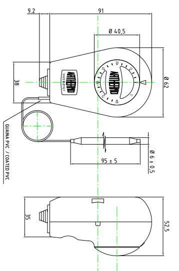 خرید ترموستات دنباله دار