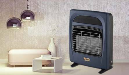 بخاری گازی بدون دودکش توان مدل سورینا شعله نما