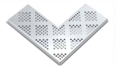 گوشه گریل استخر آکوامارین مدل نیلوفر