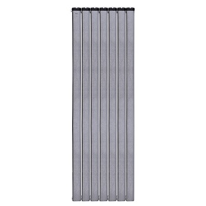 Anit Aluminum Radiator, Vertical Silver Brilliant Model