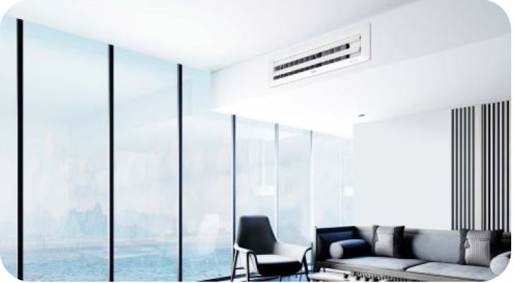 یونیت داخلی سقفی توکار vrf بویمن مدل BVR-IDS 24