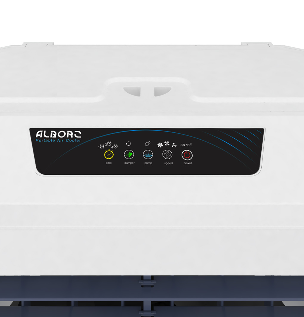 کولر آبی سلولزی پلیمری پرتابل نیرو تهویه البرز  6000