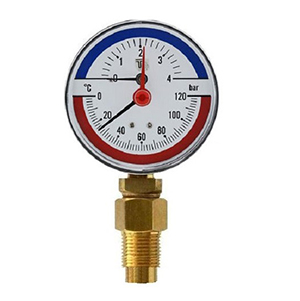 ترمومتر مانومتر تی جی TG مدل TM-80J عمودی