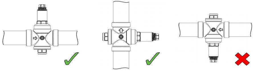 طریقه اتصال شیر فشار شکن بدنه بزرگ فنری CS CASE مدل 3080 سایز "3