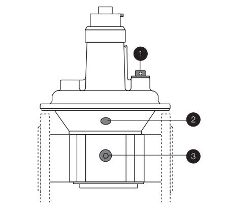 اتصالات رگلاتور دانگز گازی دنده ای سایز "1/2 1 مدل FRS515