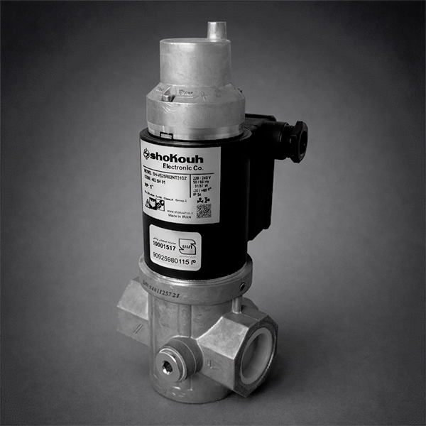 شیر برقی گاز 1 اینچ تدریجی شکوه