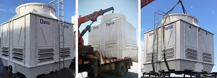 "Other Projects Equipped with Different Types and Capacities of DamaTajhiz Cubic Cooling Towers"