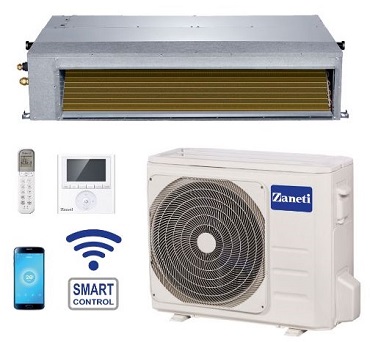 داکت اسپلیت اینورتر زانتی مدل ZMDA-18HD1RANA