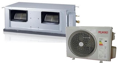 داکت اسپلیت 36000 ایران رادیاتور مدل IAC-36CH/DUCT/A