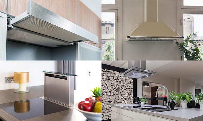 انواع هود آشپزخانه