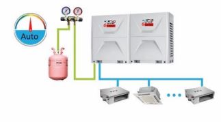 تخلیه و شارژ اتوماتیک مبرد