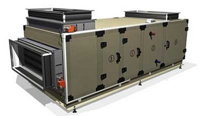 وحدة معالجة الهواء الصناعية