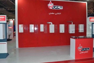 نصب آبگرمکن گازی ديواری بوتان مدل B3215I