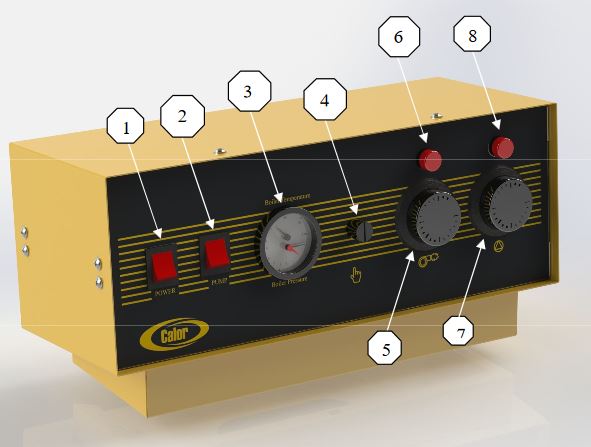 غلاية المياه الساخنة آذران صنعت امرتات (کالور) نموذج C80 - عناصر