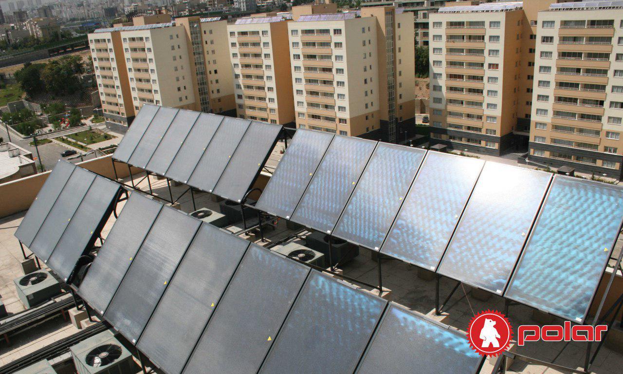 Plate Polar Thermosiphon Water Heater