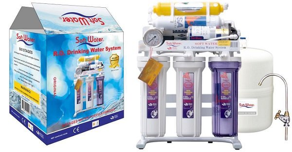 دستگاه تصفیه آب سافت واتر مدل 8 مرحله ای