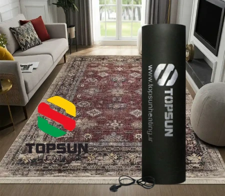 خرید پد گرمایش زیر فرشی تاپسان سایز 8