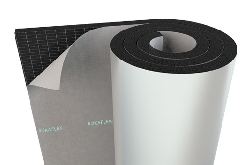 عایق رولی روکا فلکس با پشت چسبدار مسلح-1