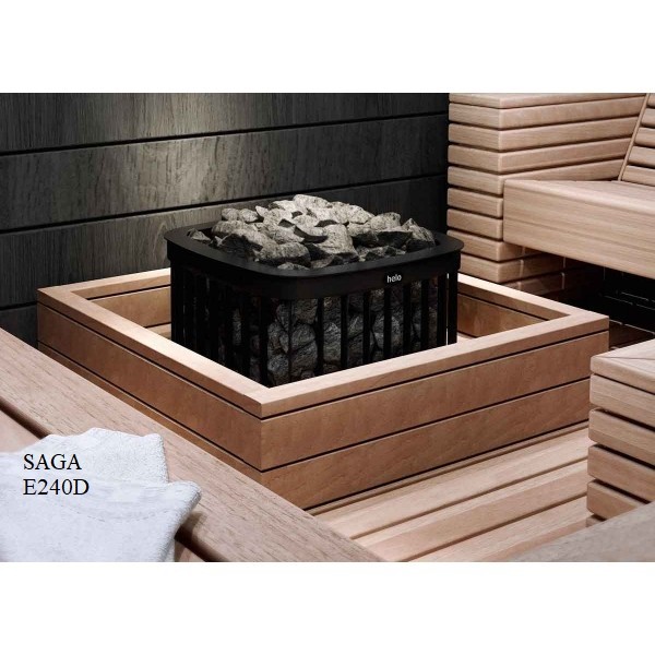 هیتر برقی سونای خشک هلو HELO سری SAGA مدل ED240D-1