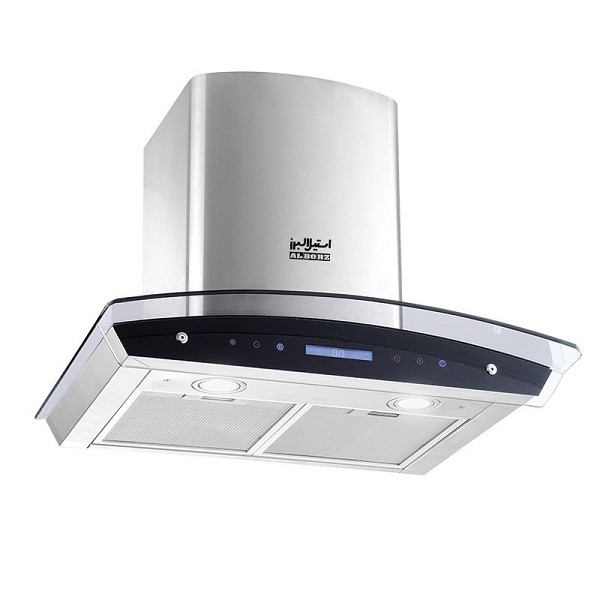 هود آشپزخانه شومینه ای استیل البرز مدل SA-107-1