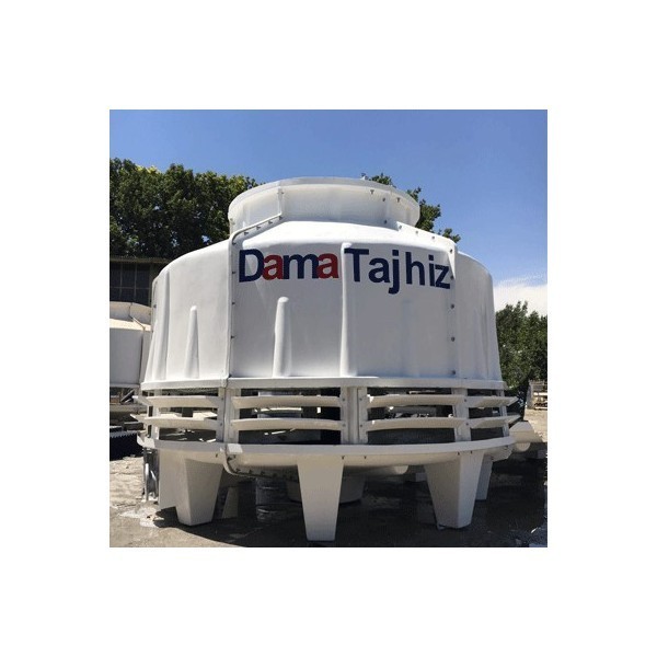 برج خنک کننده فایبرگلاس مدور دماتجهیز 150 تن تبرید-10