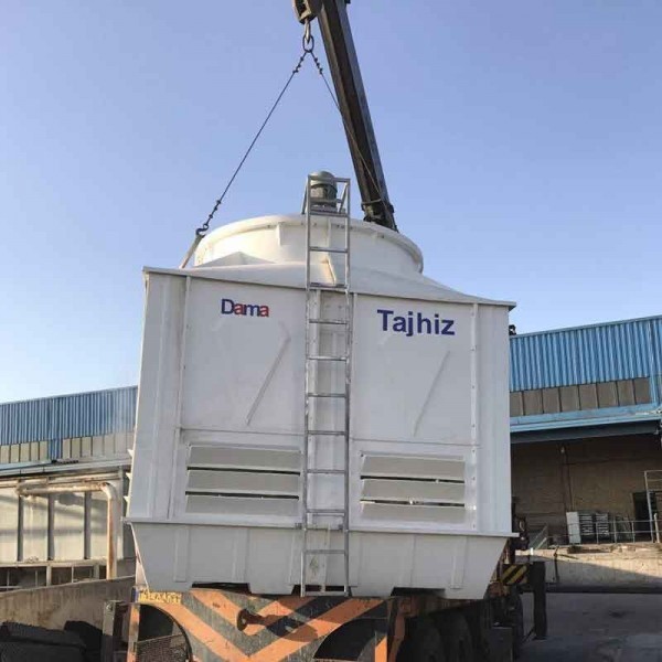 برج خنک کننده فایبرگلاس مکعبی 100 تن تبرید دماتجهیز-9