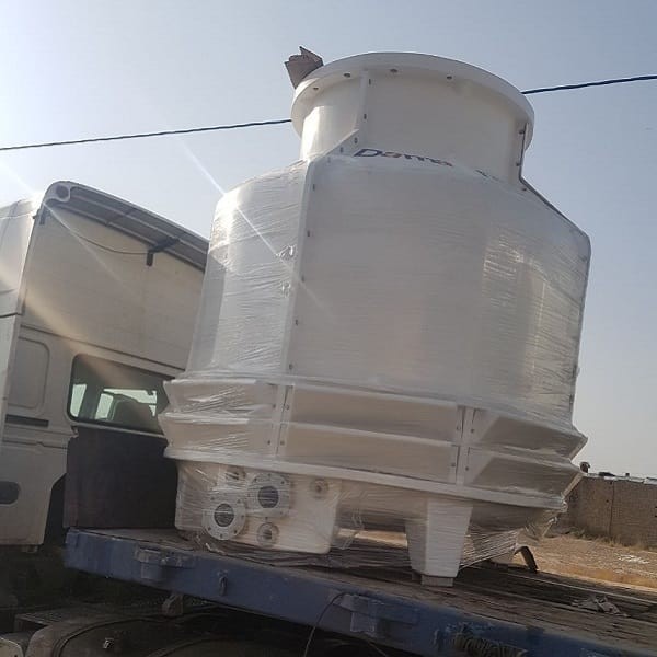 برج خنک کننده فایبرگلاس مدور دماتجهیز 550 تن تبرید-18