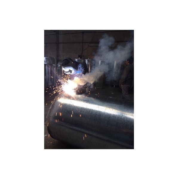 منبع آب گرم دوجداره افقي 800 لیتری دماتجهیز-2